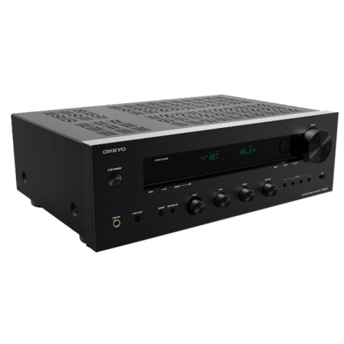 Onkyo TX-8470 2 Channel Network Stereo Receiver with Wi-Fi, Bluetooth, Phono, Hi-Res Audio & HDMI