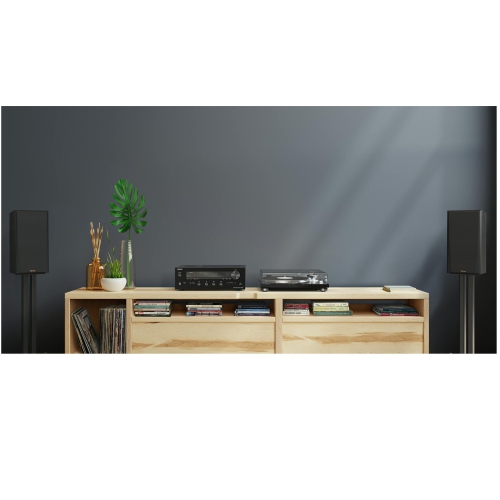 Récepteur stéréo réseau TX-8470 2 canaux d'Onkyo avec Wi-Fi, Bluetooth, phono, audio haute résolution et HDMI
