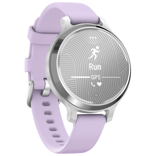 Montre intelligente Bluetooth de 40 mm Lily 2 Active de Garmin - Jasmin violet