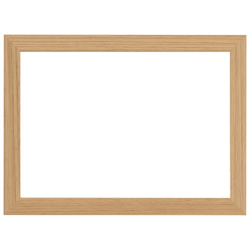 Cadre photo numérique de 7 po de FotoStream avec cadres interchangeables - Chêne/Noir - Exclusivité Best Buy