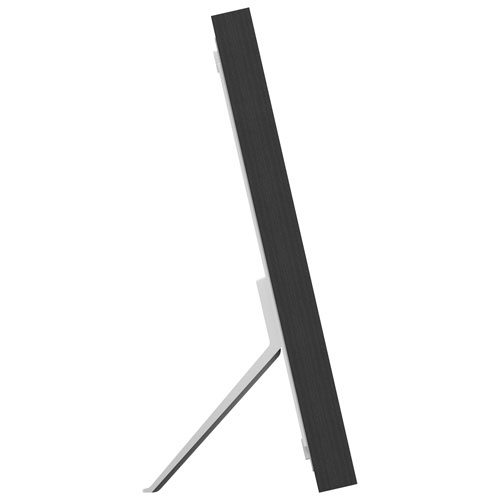 Cadre photo numérique de 21,5 po de FotoStream avec cadres interchangeables - Chêne/Noir - Exclusivité Best Buy