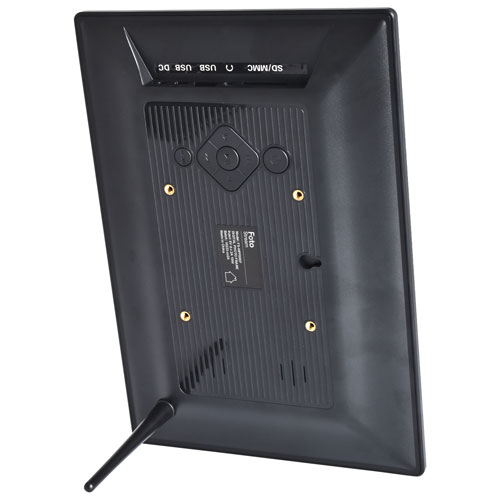 FotoStream 10.1" Digital Photo Frame with Remote Control - Black - Only at Best Buy