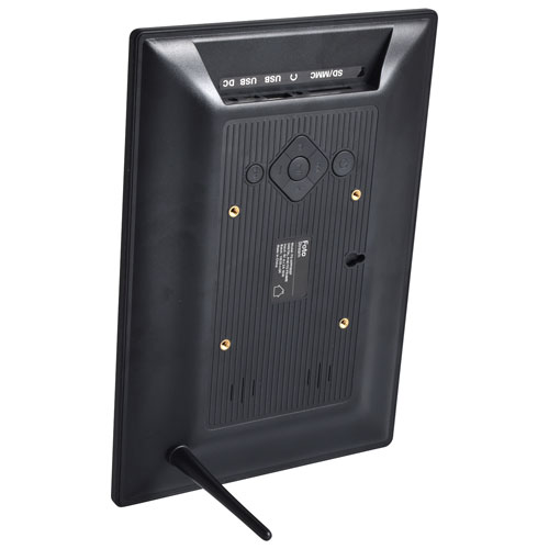 FotoStream 10.1" Digital Photo Frame with Remote Control - Black - Only at Best Buy