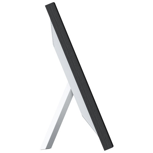 Cadre photo numérique de 10,1 po de FotoStream avec cadres interchangeables - Chêne/Noir - Exclusivité Best Buy