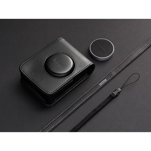 Fujifilm Instax Mini Evo SE 90th Anniversary Instant Camera Bundle - Dark Silver