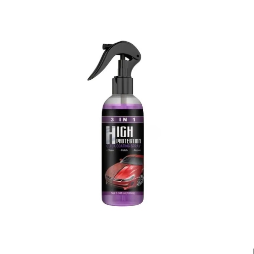 3 In 1 Ceramic Coating For Cars Spray HydroSlick Intense Gloss Shine Sio2 100ML 151.4G