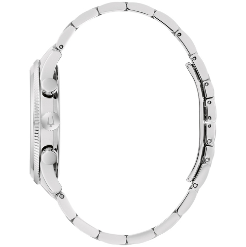 Bulova Mens Quartz Watch 42mm Silver-Tone Stainless Steel Case and Bracelet with Silver-White Dial