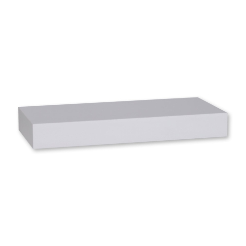 ITY International – Ensemble de 3 tablettes murales flottantes miniatures, 16 x 5,1 x 1,5 po, blanc