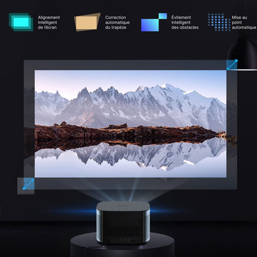 XGIMI Horizon 1080p Wi-Fi 1500 ISO Lumen Home Theatre Projector with Speakers