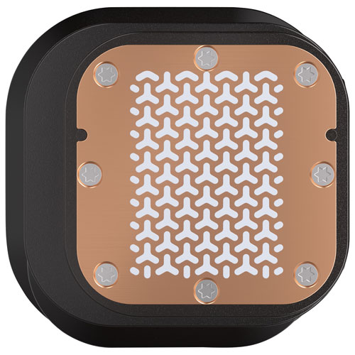 Système de refroidissement liquide de 240 mm RVB pour processeur iCUE LINK Titan RX de Corsair - Noir