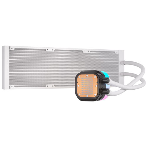 Corsair iCUE LINK Titan RX RGB 360mm Liquid CPU Cooling System - White
