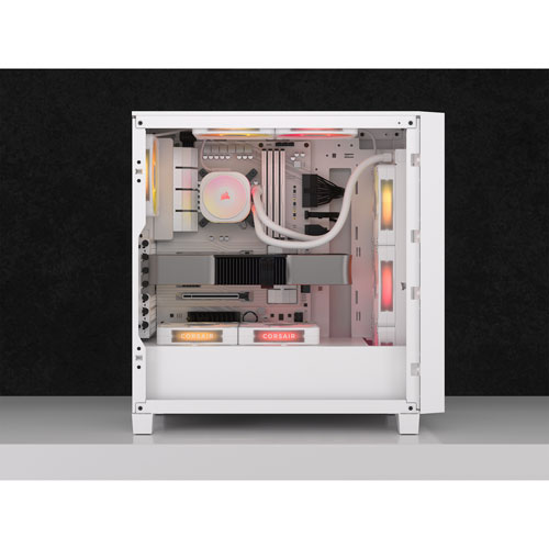 Corsair iCUE LINK Titan RX RGB 360mm Liquid CPU Cooling System - White