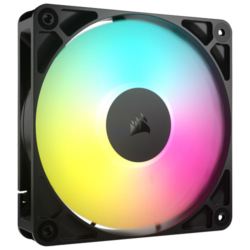 Image 1 of 11.. Corsair RS120 ARGB 120mm PWM Case Fan - Black