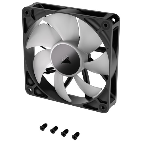 Corsair RS120 ARGB 120mm PWM Case Fan - Black