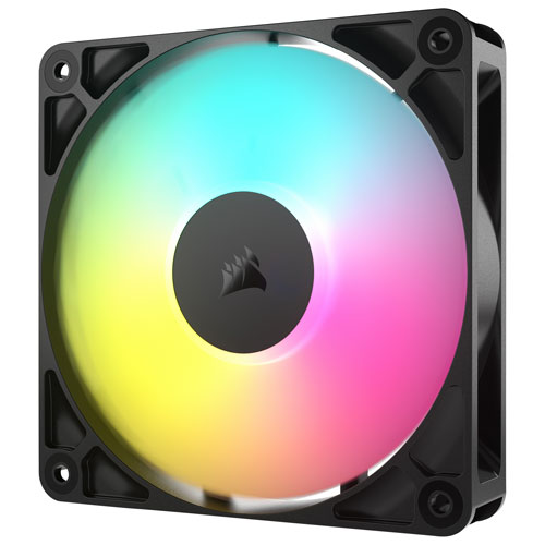 Corsair RS120 ARGB 120mm PWM Triple Case Fan Kit - Black