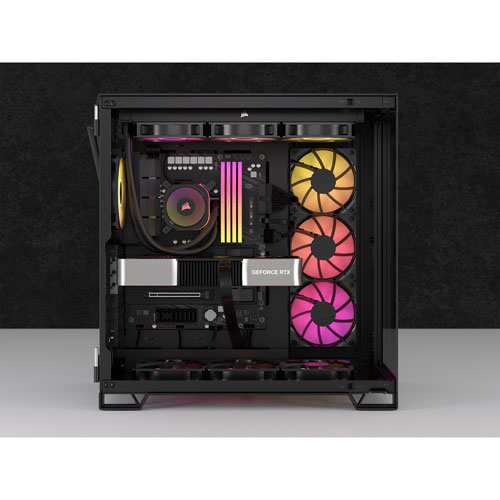 Corsair RS120 ARGB 120mm PWM Triple Case Fan Kit - Black