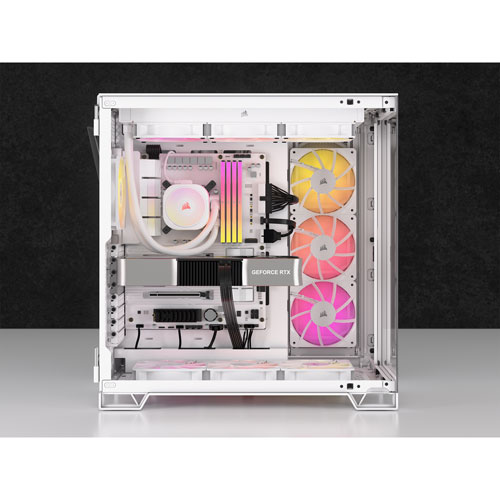 Corsair RS120 ARGB 120mm PWM Triple Case Fan Kit - White