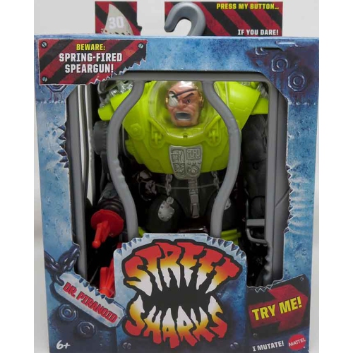 Street Sharks 30th Anniversary 6 Inch Action Figure - Dr. Piranoid