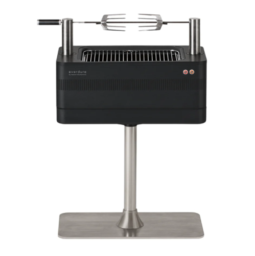 Everdure FUSION Charcoal BBQ with rotisserie