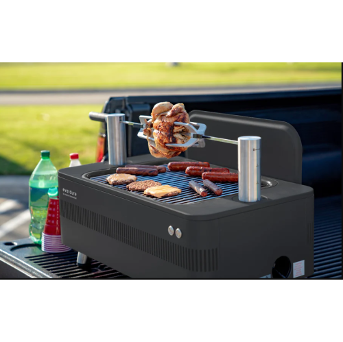 Everdure FUSION Charcoal BBQ with rotisserie