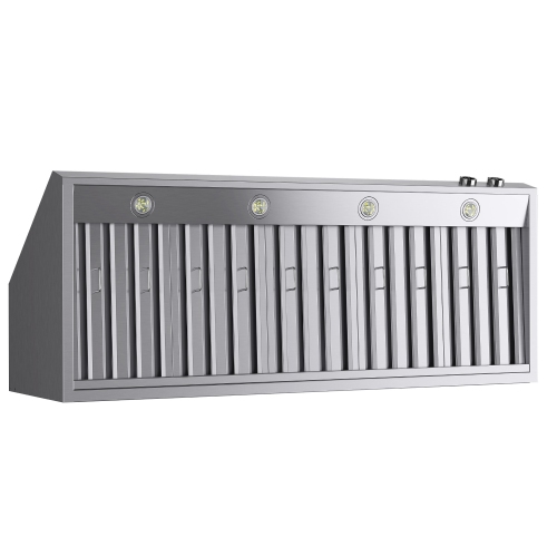 KUCHT Professional 60-inch Ducted Under Cabinet Range Hood in Stainless Steel with Digital Controls