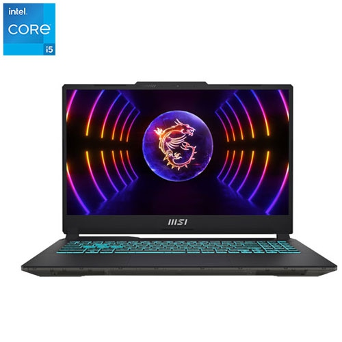 MSI  Refurbished (Good) - Cyborg 15 A12U 15.6" Gaming Laptop - (Intel Core I5-12450H/512GB SSD/8GB Ram/geforce Rtx 2050) In Black
