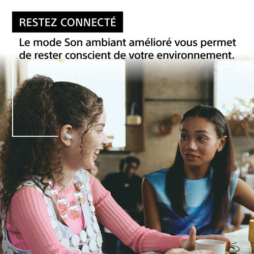 Écouteurs boutons 100 % sans fil à suppression du bruit LinkBuds Fit de Sony - Vert