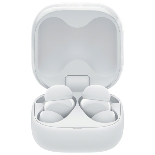 Écouteurs boutons 100 % sans fil à suppression du bruit LinkBuds Fit de Sony - Blanc