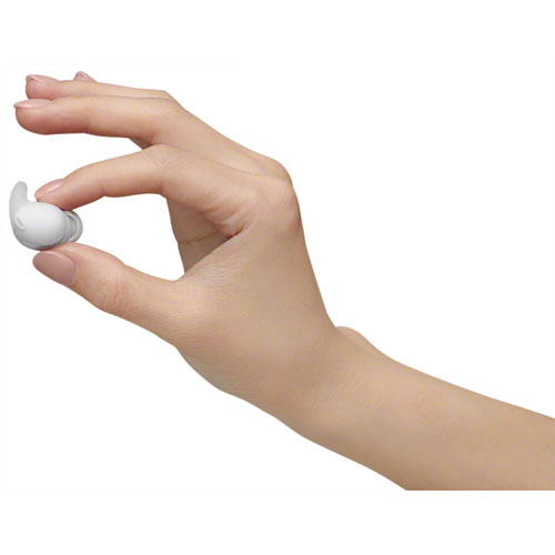 Écouteurs boutons 100 % sans fil à suppression du bruit LinkBuds Fit de Sony - Blanc