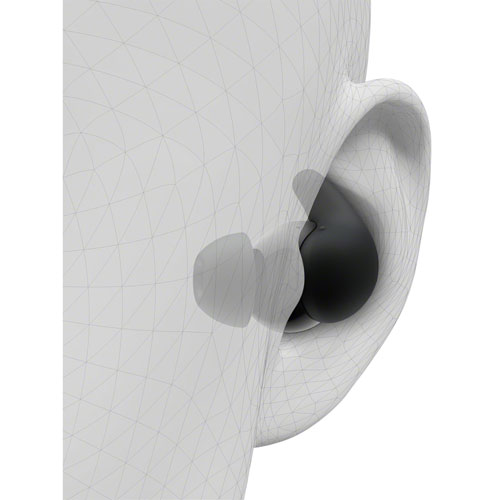 Écouteurs boutons 100 % sans fil à suppression du bruit LinkBuds Fit de Sony - Noir