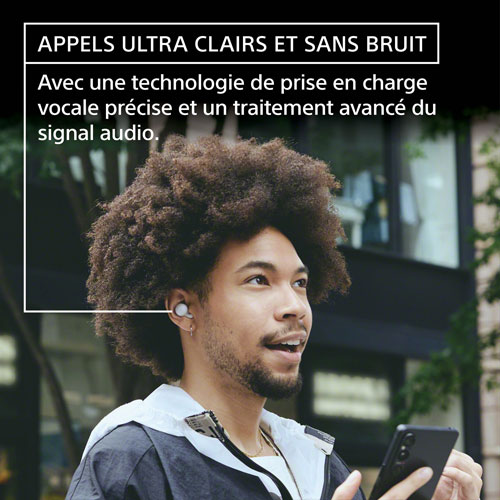 Écouteurs boutons 100 % sans fil LinkBuds Open de Sony - Noir