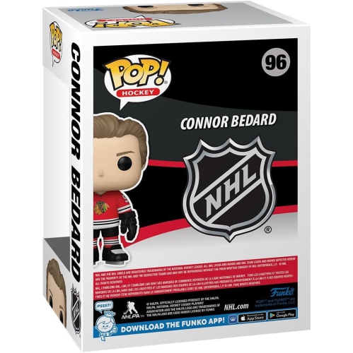 Funko Pop! Hockey NHL Vinyl Figure Connor Bedard #96