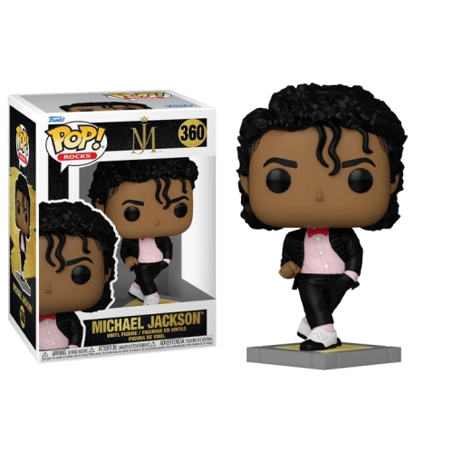 Figurine Pop! De Funko Rocks Michael Jackson, figurine en vinyle Michael Jackson, no 360