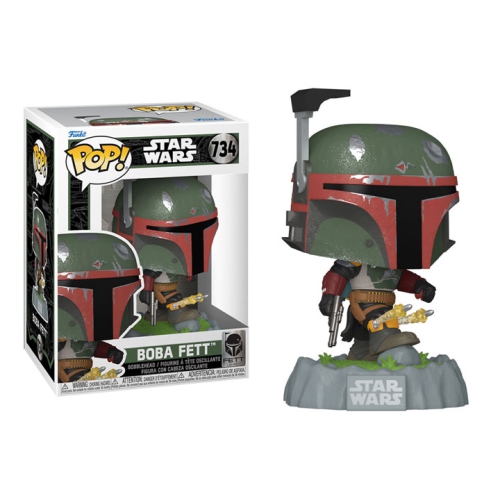 Figurine Pop! De Funko Figurine à tête branlante Boba Fett Legacy sur vinyle de Star Wars no 734