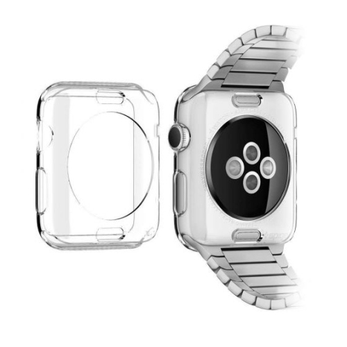 Compatible avec l'étui en TPUR transparent 42/38&nbsp;mm-42&nbsp;mm 2/3 - Protégez votre montre contre les rayures et la saleté.