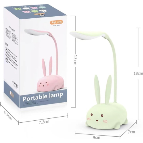 YOULIGHTS LED Table Lamp, Mini Cat Night Light, Portable LED Desk Lamp, Cute Foldable USB Rechargeable Reading Lamp for Bedroom Kids Bedside Study