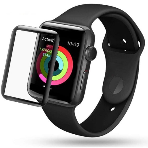 Compatible avec iWatch 3D Full Screen verre trempé - 38&nbsp;mm/40&nbsp;mm-38&nbsp;mm-40&nbsp;mm