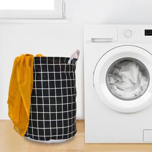 Round Dirty Clothes Basket Keep your laundry organized and stylish with our Round Dirty Clothes Basket in sleek black