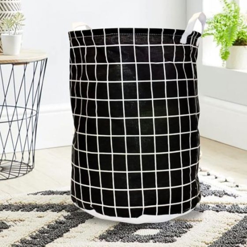 Round Dirty Clothes Basket Keep your laundry organized and stylish with our Round Dirty Clothes Basket in sleek black