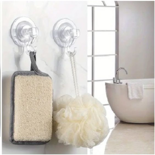 2Pcs Vacuum Razer Suction Waterproof Shower Razor Holder Removable & Reusable Suction