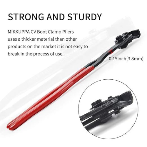 CV Boot Clamp Pliers CV Joint Ear Clamp Banding Tool Set for Vehicles ATV UTV Boot Clamps