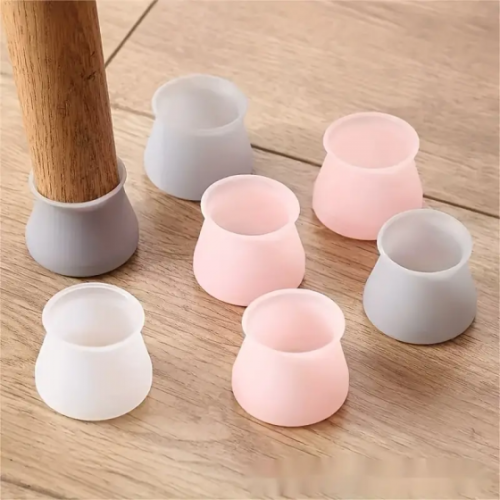 Embouts de pattes de chaise en silicone – Protégez les pattes du meuble et évitez de glisser