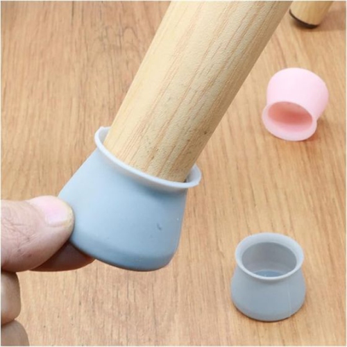 Embouts de pattes de chaise en silicone – Protégez les pattes du meuble et évitez de glisser