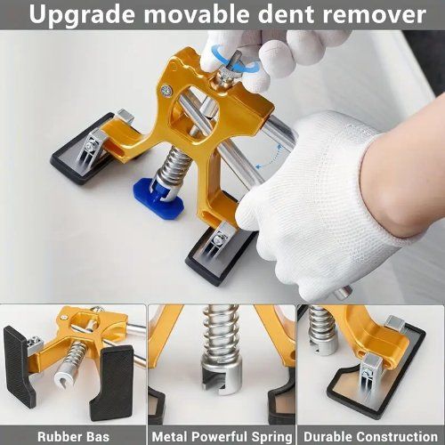 Paintless Car Dent Removal Tool Kit - Get Professional-Level Auto Body Repair Results in Minutes