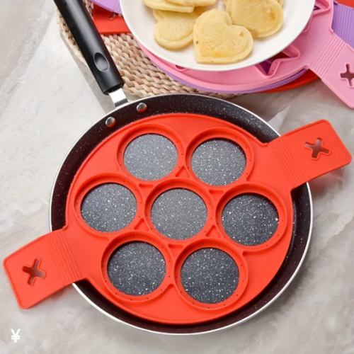 1PC moule à biscuits antiadhésif en silicone, moule à gâteau, moule à crêpes