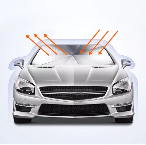 Parasol pare-soleil de pare-brise de voiture – pare-soleil pliable pour pare-soleil de voiture, protection contre la chaleur de fenêtre, pour berline