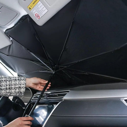 Parasol pare-soleil de pare-brise de voiture – pare-soleil pliable pour pare-soleil de voiture, protection contre la chaleur de fenêtre, pour berline