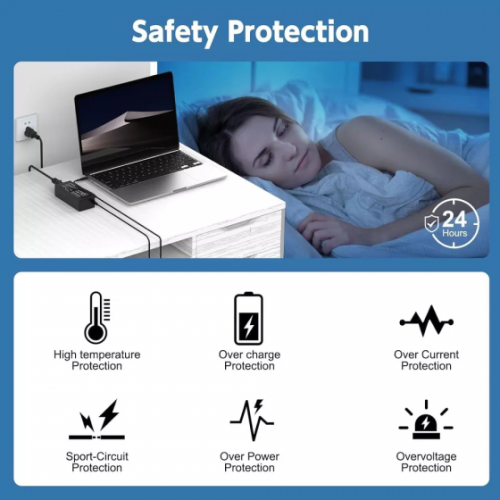 65W Laptop Charger AC Adapter Power Supply Cord 19.5V 3.34A