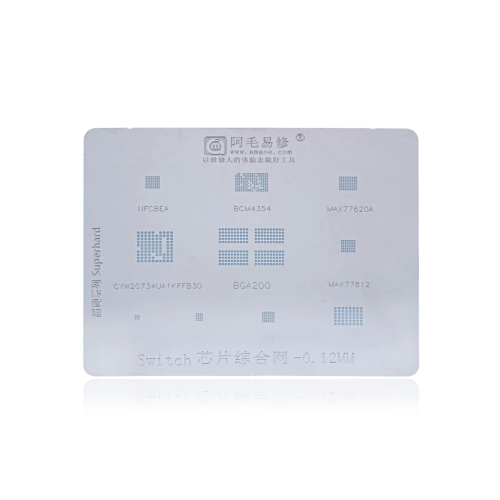 Replacement Switch IC Chip Stencils (Amaoe)