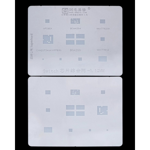 Replacement Switch IC Chip Stencils (Amaoe)